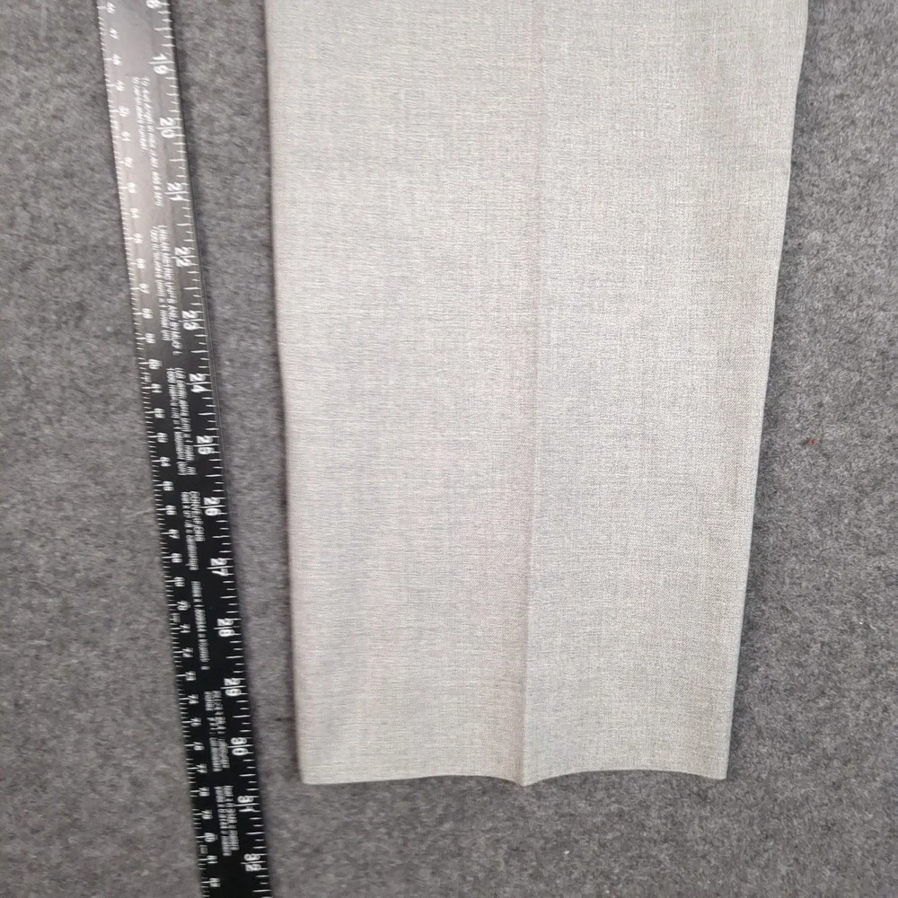 J.Crew‎ Bowery Slim Fit Dress Pants Mens 36x32 Heather Gray Textured Trousers